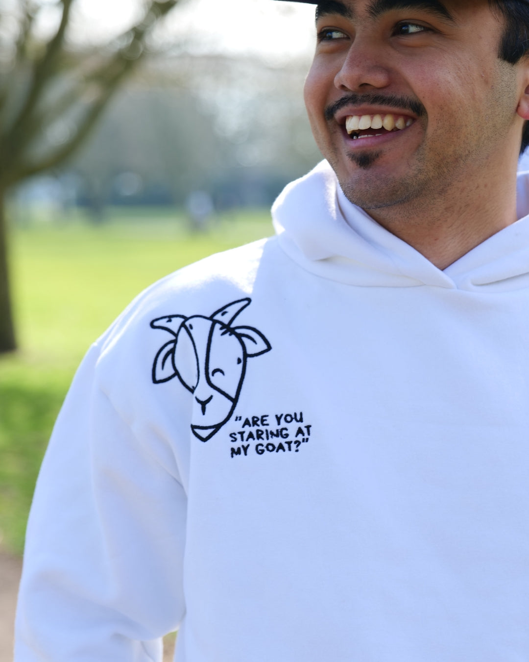 Are You Staring At My Goat Hoodie