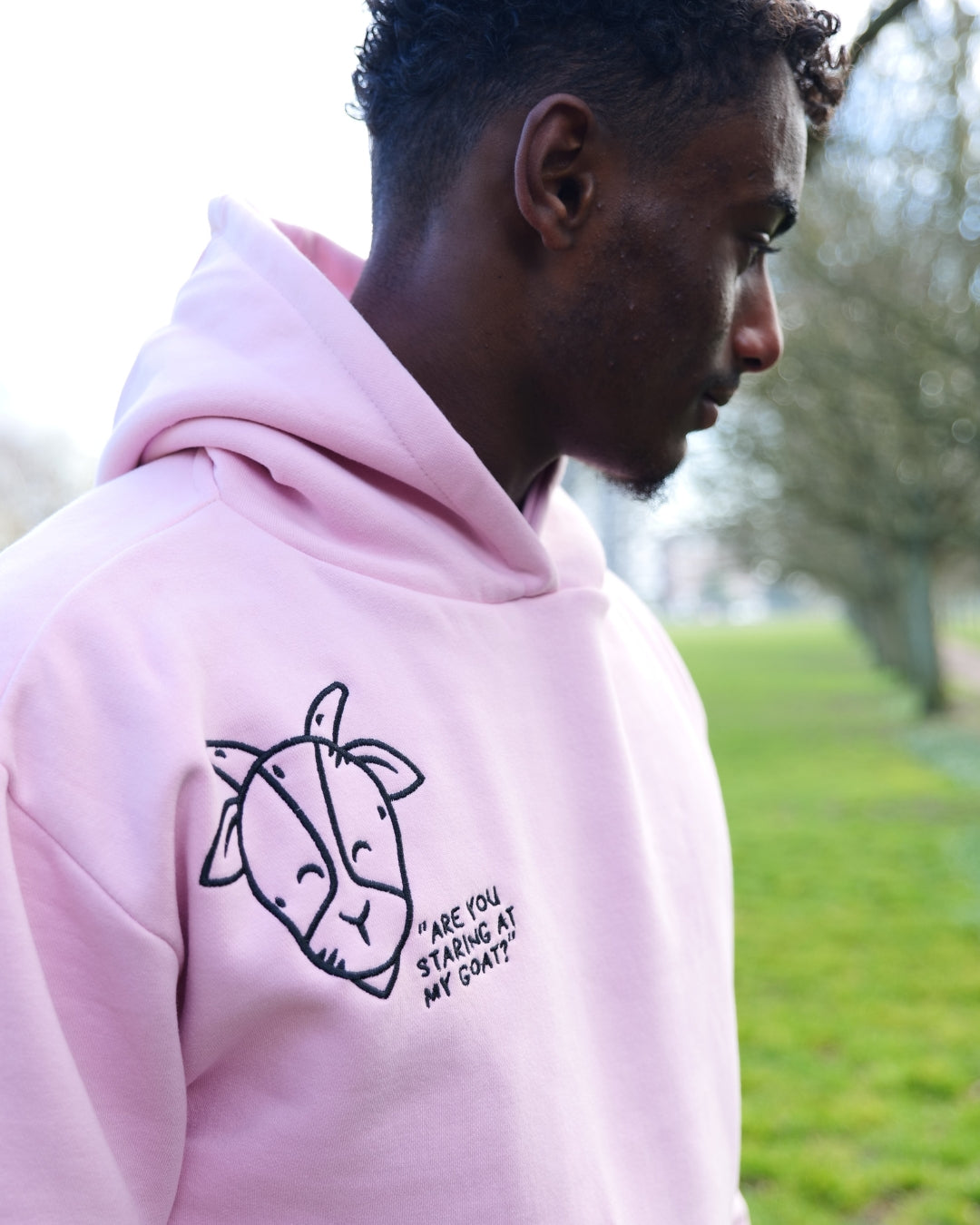 Are You Staring At My Goat Hoodie