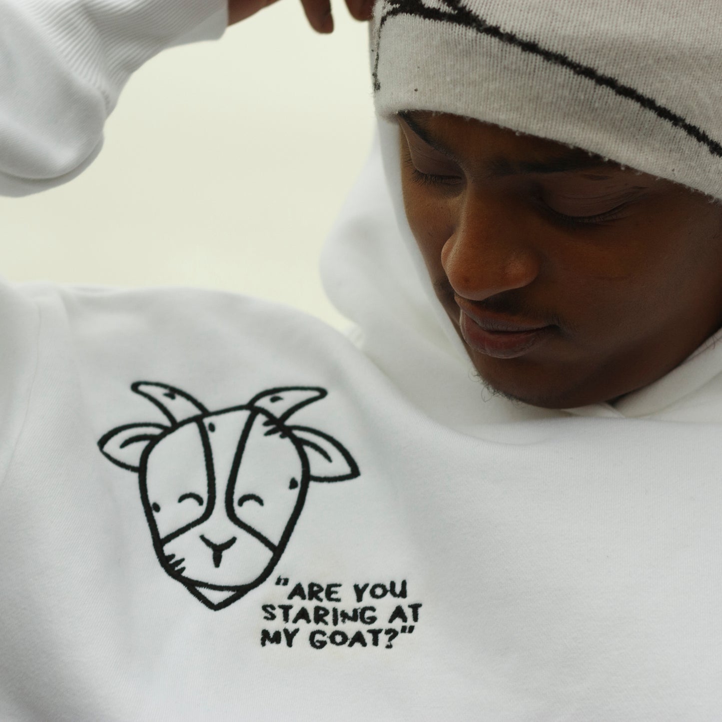 Are You Staring At My Goat Hoodie